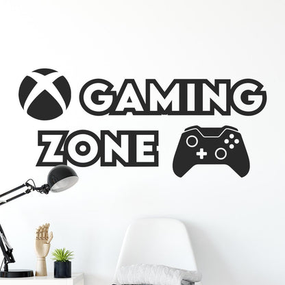 Gaming Zone Xbox Wall Sticker | Apex Stickers