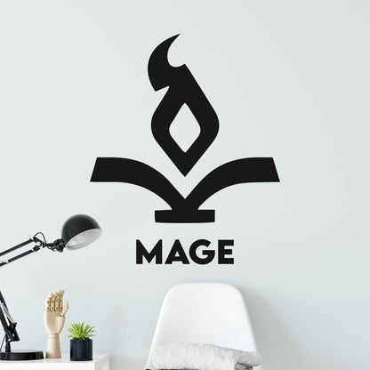 League of Legends Mage Icon Wall Sticker | Apex Stickers
