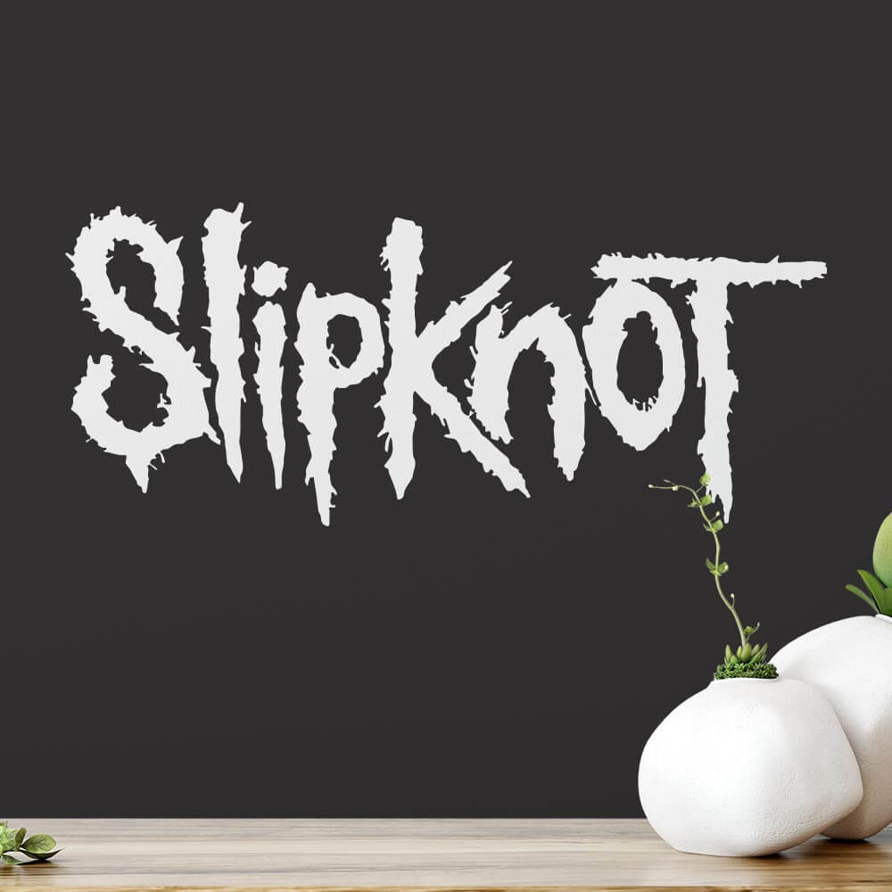 Slipknot Band Logo Wall Sticker | Apex Stickers