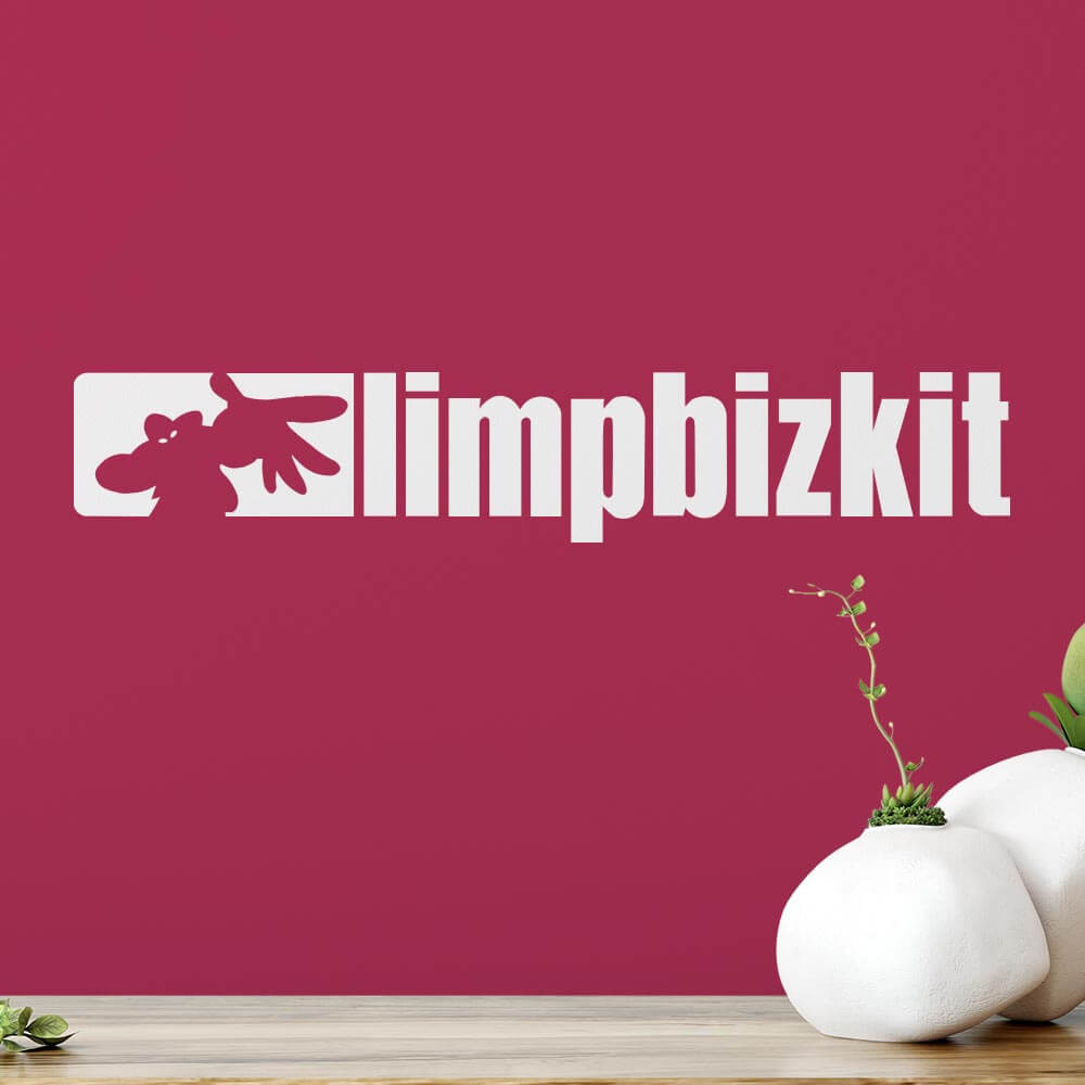 Limp Bizkit Band Logo Wall Sticker | Apex Stickers