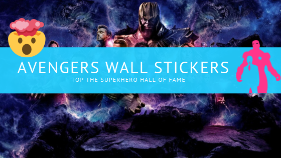 Avengers Wall Stickers Top The Superhero Wall of Fame