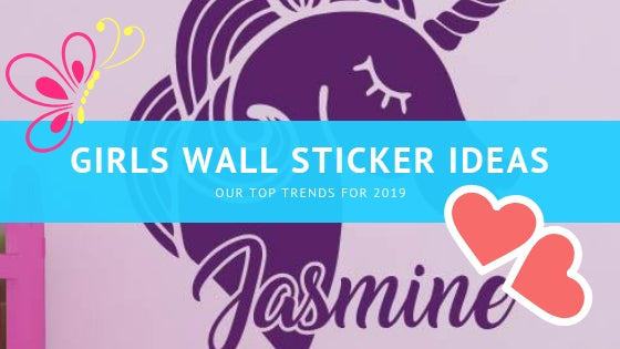 Girls Bedroom Wall Stickers Ideas 2019