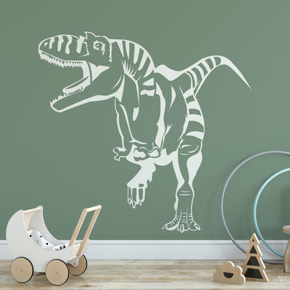 Roaring T-Rex Dinosaur Wall Sticker | Apex Stickers