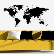 Load image into Gallery viewer, Map of the World Wall Art Sticker (AS10009) | Apex Stickers

