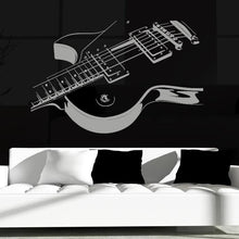 Load image into Gallery viewer, Les Paul Electric Guitar Wall Art Sticker | Apex Stickers
