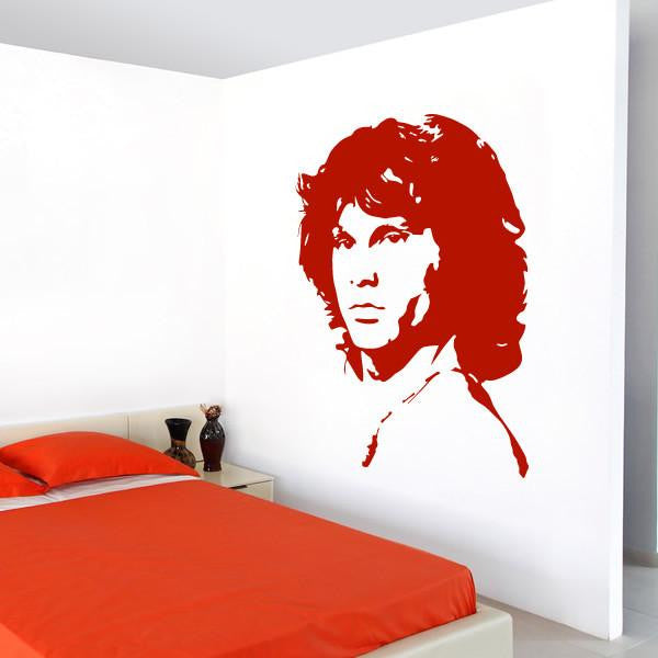 Jim Morrison The Doors Wall Art Sticker | Apex Stickers