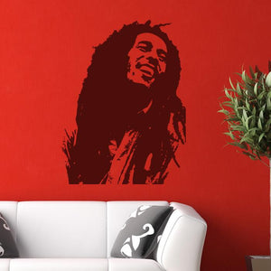 Bob Marley Wall Art Sticker | Apex Stickers