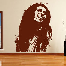 Load image into Gallery viewer, Bob Marley Wall Art Sticker | Apex Stickers
