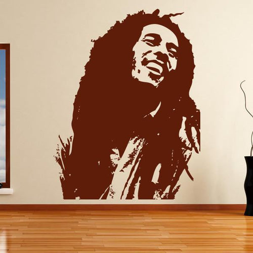 Bob Marley Wall Art Sticker | Apex Stickers