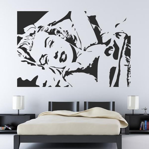 Marilyn Monroe Reclining Wall Art Sticker | Apex Stickers