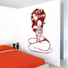 Load image into Gallery viewer, Sexy Anime Bikini Girl Wall Art Sticker | Apex Stickers
