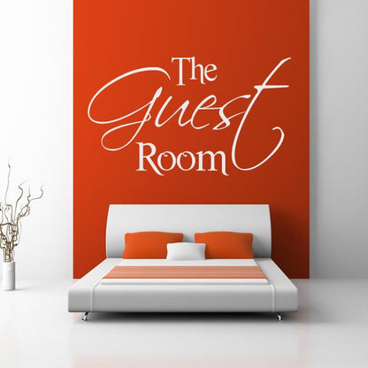 The Guest Room Wall Sticker | Apex Stickers