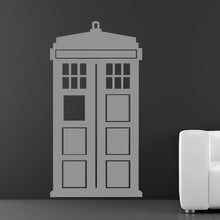 Load image into Gallery viewer, Dr Who Tardis Police Box Wall Art Sticker | Apex Stickers
