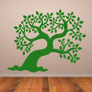Leafy Tree Wall Art Sticker | Apex Stickers