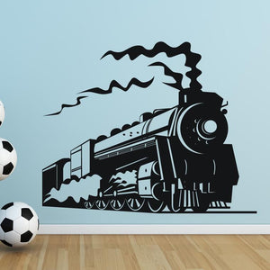 Steam Engine Train Wall Art Sticker | Apex Stickers