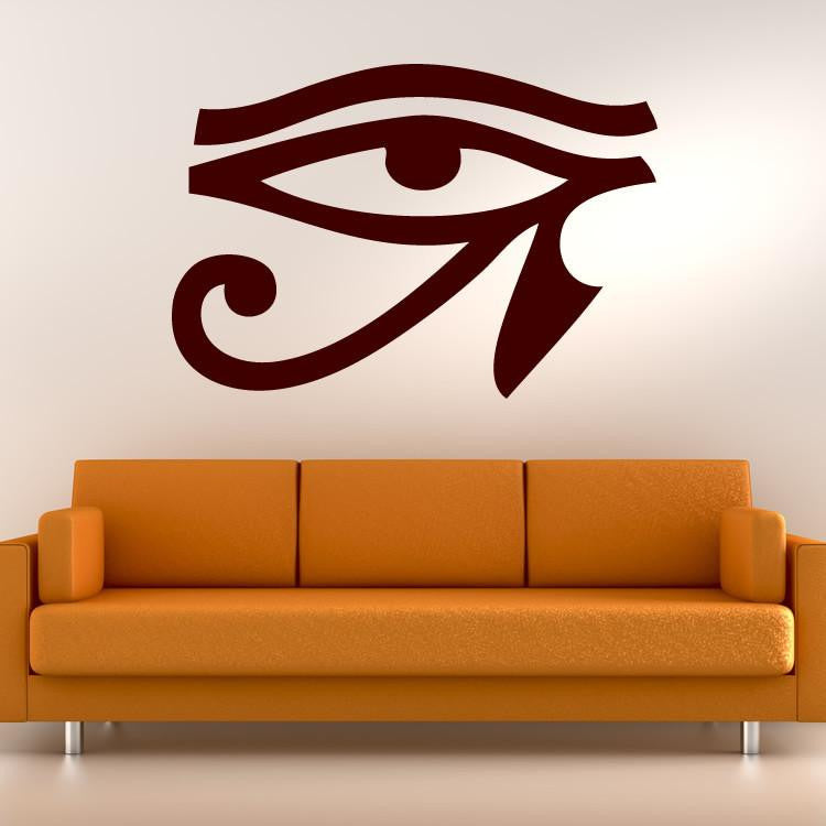 Eye of Horus Egyptian Hieroglyph  Wall Art Sticker | Apex Stickers