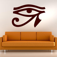 Load image into Gallery viewer, Eye of Horus Egyptian Hieroglyph  Wall Art Sticker | Apex Stickers
