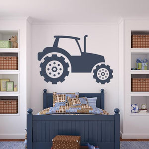 Tractor Construction Vehicle Wall Art Sticker | Apex Stickers