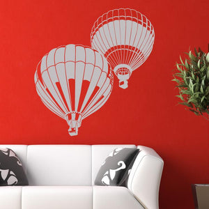 Hot Air Balloons Wall Art Sticker | Apex Stickers