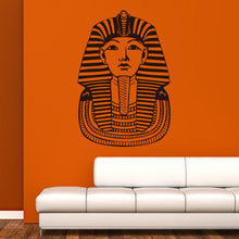 Load image into Gallery viewer, Tutankhamun Pharaoh Burial Mask Wall Art Sticker | Apex Stickers

