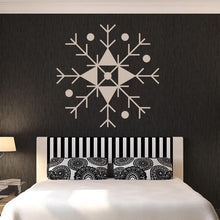 Load image into Gallery viewer, Christmas Snowflake Wall Art Sticker | Apex Stickers
