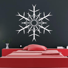 Load image into Gallery viewer, Christmas Snowflake Wall Sticker | Apex Stickers
