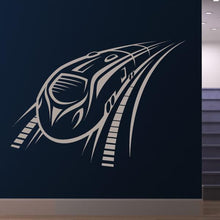 Load image into Gallery viewer, Speeding Intercity Train Wall Art Sticker | Apex Stickers

