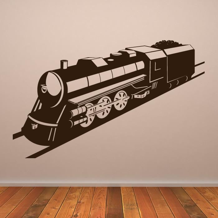 Kids Steam Engine Train Wall Art Sticker | Apex Stickers