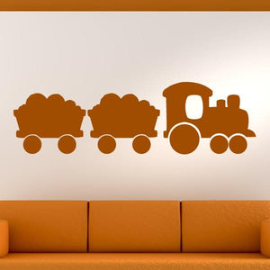 Kids Steam Engine Train Wall Art Sticker | Apex Stickers