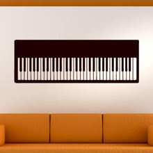 Load image into Gallery viewer, Keyboard Piano Musical Instrument Wall Art Sticker | Apex Stickers
