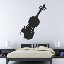 Load image into Gallery viewer, Violin Viola Fiddle Musical Instrument Wall Art Sticker | Apex Stickers
