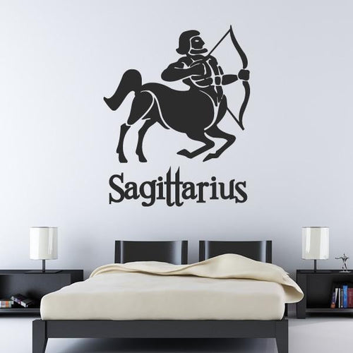 Sagittarius Zodiac Star Sign Horoscope Wall Art Sticker | Apex Stickers