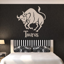 Load image into Gallery viewer, Taurus Zodiac Star Sign Horoscope Wall Art Sticker | Apex Stickers

