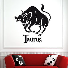 Load image into Gallery viewer, Taurus Zodiac Star Sign Horoscope Wall Art Sticker | Apex Stickers
