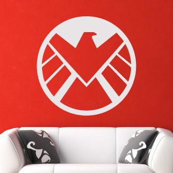 Agents of Shield Superhero Logo Wall Art Sticker | Apex Stickers