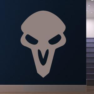 Reaper Skull Overwatch Computer Game Wall Art Sticker | Apex Stickers