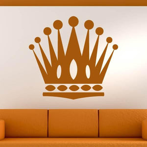 Crown Motif Wall Art Sticker | Apex Stickers