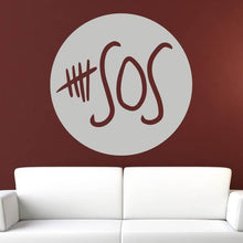 Load image into Gallery viewer, Five Seconds of Summer 5 SOS Band Logo Wall Art Sticker | Apex Stickers
