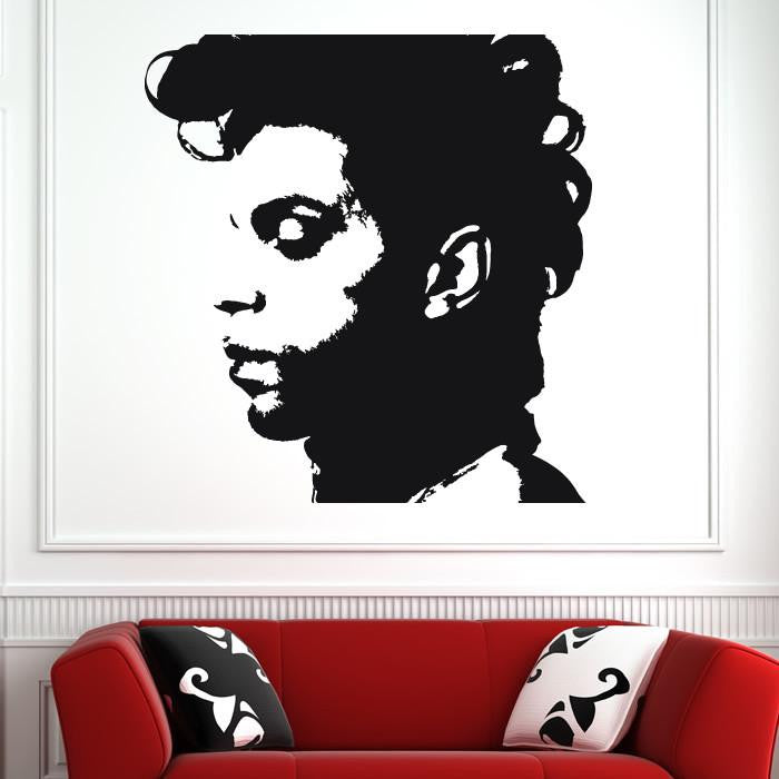 Prince Singer Image Wall Art Sticker | Apex Stickers