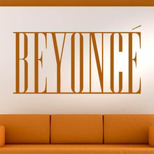 Load image into Gallery viewer, Beyoncé Singer Logo Wall Art Sticker | Apex Stickers
