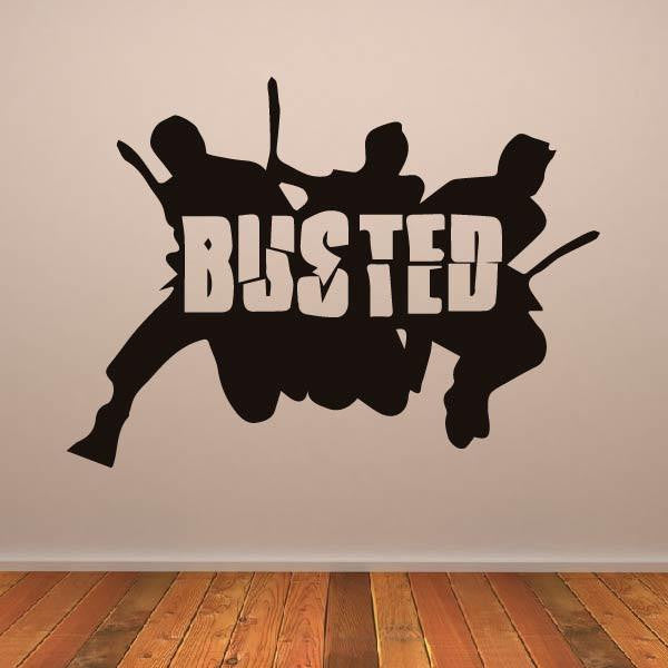 Busted Band Logo Wall Art Sticker | Apex Stickers