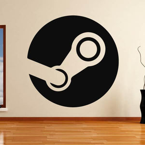 Steam Logo Wall Art Sticker | Apex Stickers