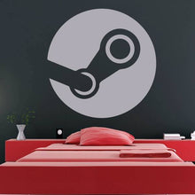 Load image into Gallery viewer, Steam Logo Wall Art Sticker | Apex Stickers
