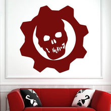 Load image into Gallery viewer, Gears of War Logo Wall Art Sticker | Apex Stickers
