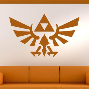 Zelda Triforce Logo Wall Art Sticker | Apex Stickers