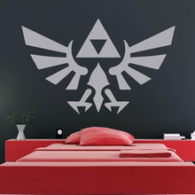 Load image into Gallery viewer, Zelda Triforce Logo Wall Art Sticker | Apex Stickers
