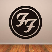 Load image into Gallery viewer, Foo Fighters Band Logo Wall Art Sticker | Apex Stickers
