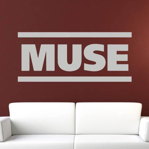 Muse Band Logo Wall Art Sticker | Apex Stickers