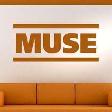 Load image into Gallery viewer, Muse Band Logo Wall Art Sticker | Apex Stickers
