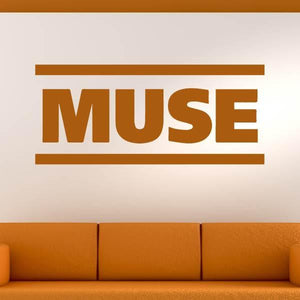 Muse Band Logo Wall Art Sticker | Apex Stickers